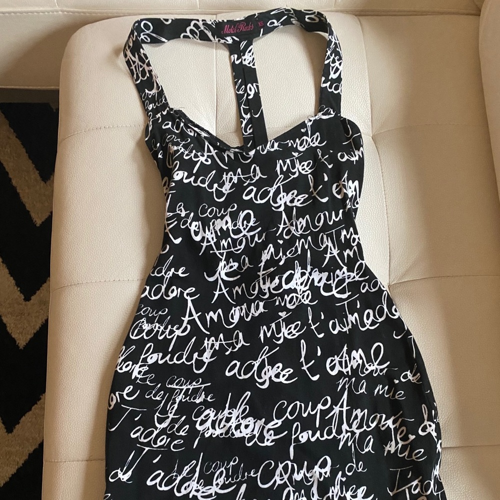 Halter Black Dress